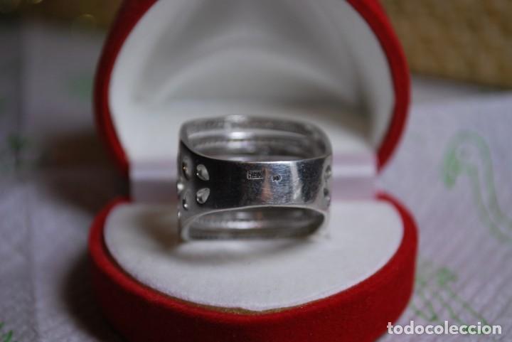 Antig&uuml;edades: Anillo de plata DE LEY con 155 PIEDRAS . - Foto 4