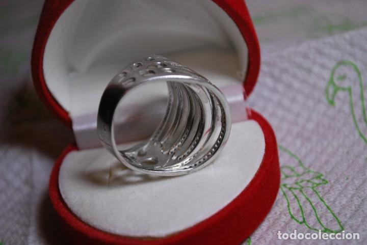 Antig&uuml;edades: Anillo de plata DE LEY con 155 PIEDRAS . - Foto 6