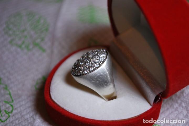 Antig&uuml;edades: Anillo de plata DE LEY con 155 PIEDRAS . - Foto 12