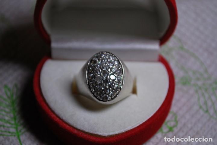 Antig&uuml;edades: Anillo de plata DE LEY con 27 PIEDRAS . - Foto 1