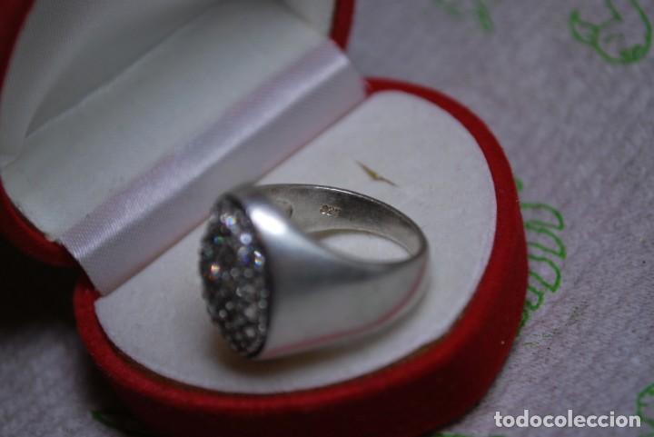 Antig&uuml;edades: Anillo de plata DE LEY con 27 PIEDRAS . - Foto 6
