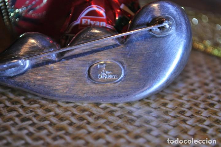 Antig&uuml;edades: Broche de plata DE LEY - VICTOR CAPARR&Oacute;S. - Foto 3
