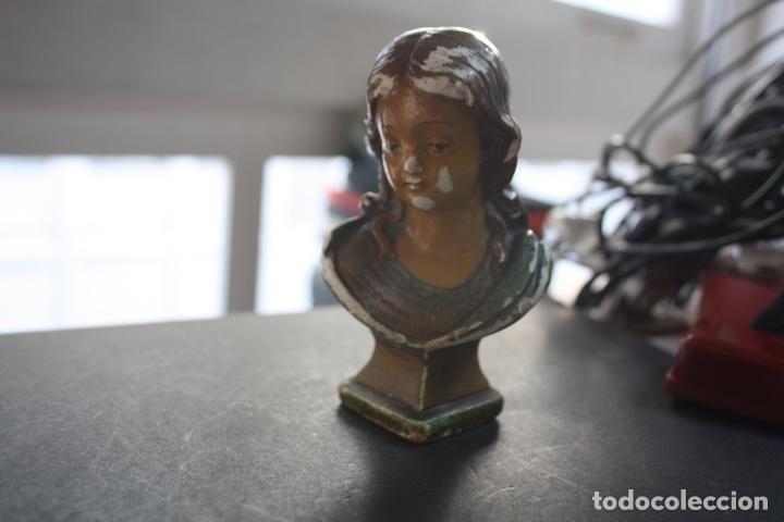 Antig&uuml;edades: CABEZA DE VIRGEN PARA RESTAURAR 10CMS - Foto 2
