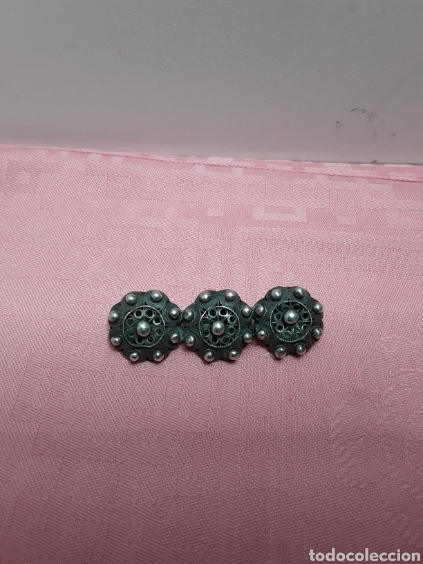 Antig&uuml;edades: Broche de plata charro - Foto 3