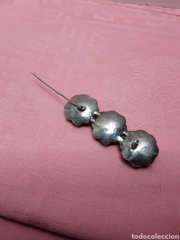 Antig&uuml;edades: Broche de plata charro - Foto 5