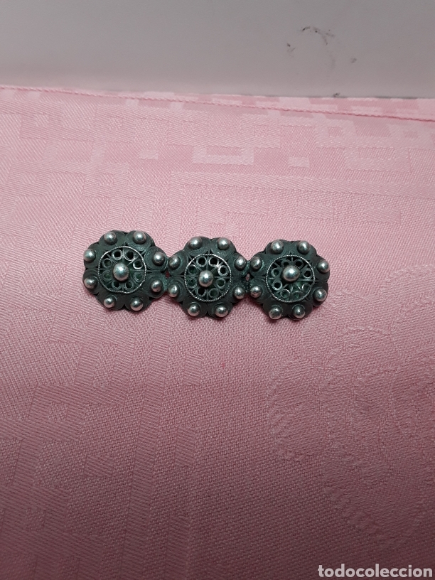 Antig&uuml;edades: Broche de plata charro - Foto 6