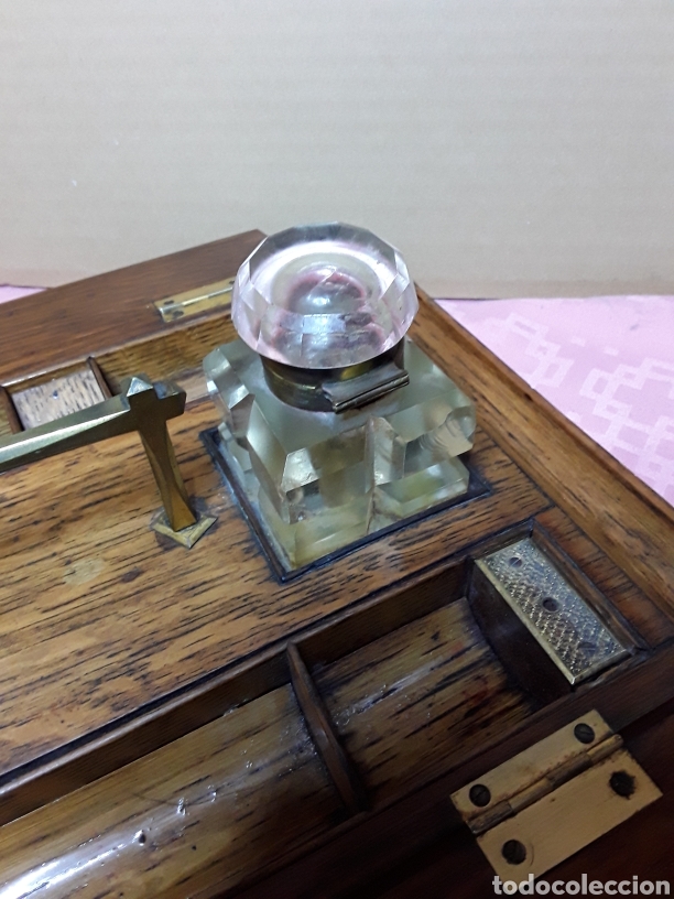 Antig&uuml;edades: Escribania de roble - Foto 4