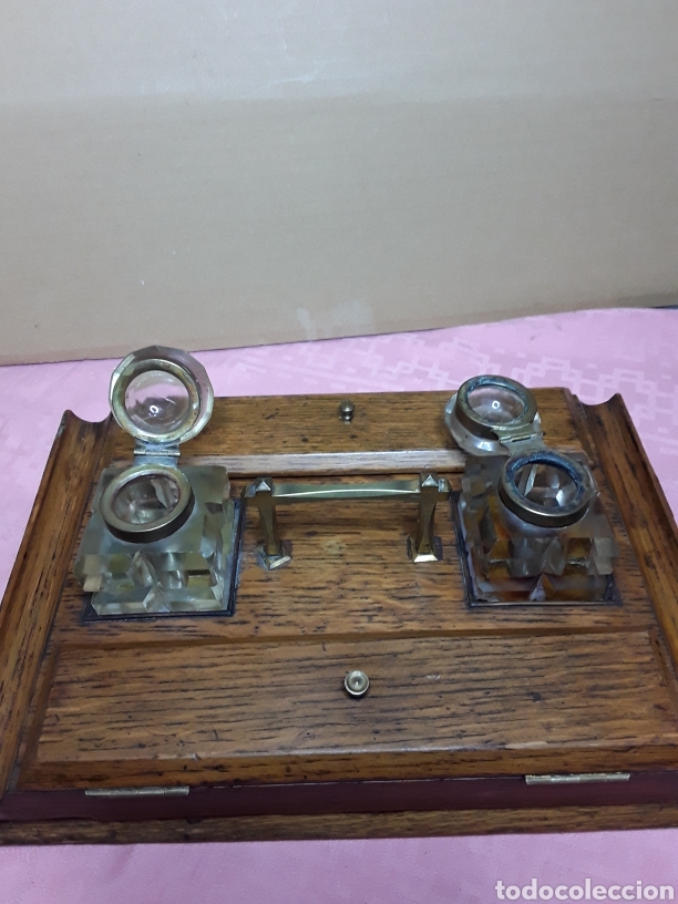Antig&uuml;edades: Escribania de roble - Foto 9