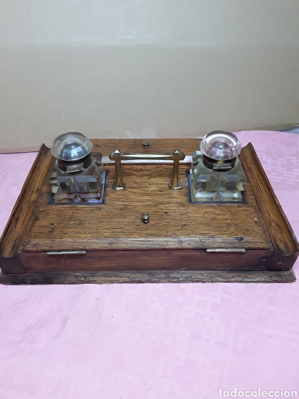 Antig&uuml;edades: Escribania de roble - Foto 1