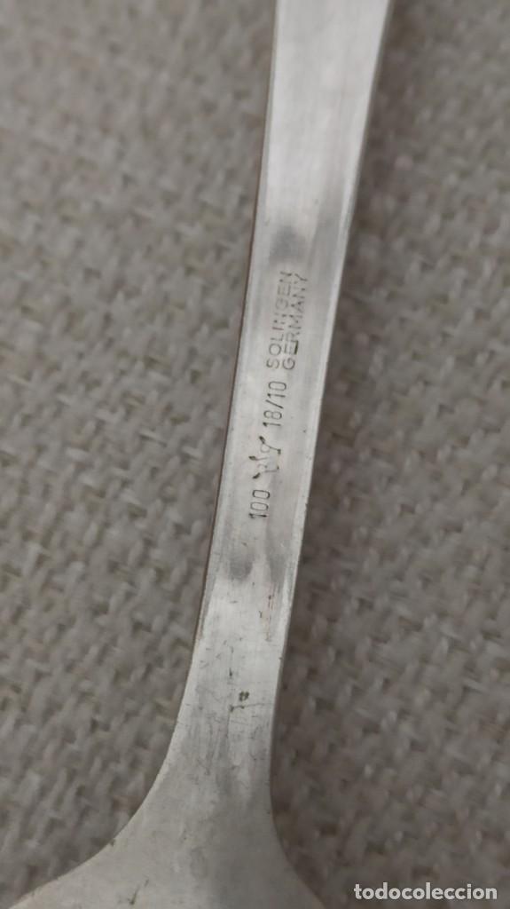 Antig&uuml;edades: CUCHARAS PLATA SOLINGEN ROCOC&Oacute; 100 CORONA - Foto 2