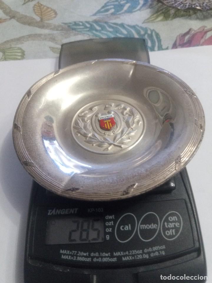 Antig&uuml;edades: Plato antiguo de plata - Foto 1