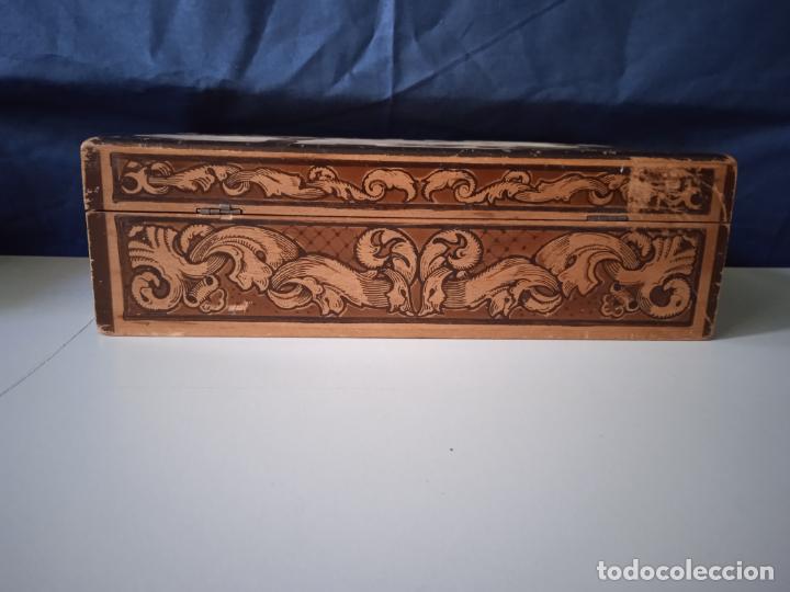 Antig&uuml;edades: CAJA JOYERO DE MADERA - Foto 3