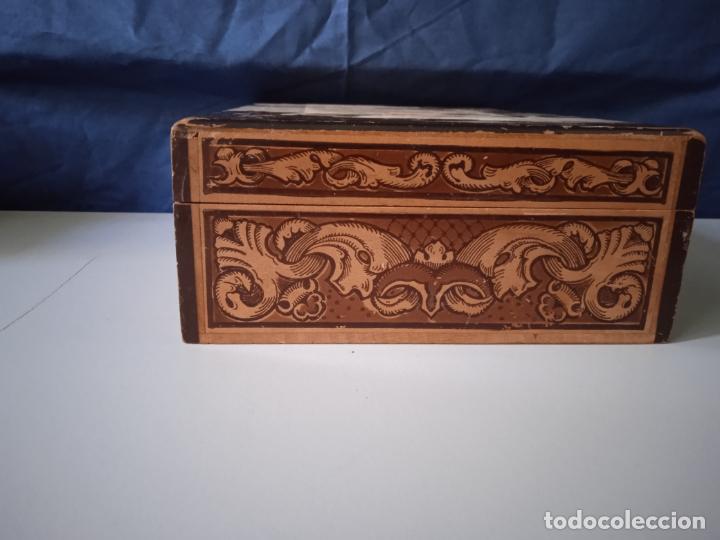 Antig&uuml;edades: CAJA JOYERO DE MADERA - Foto 4
