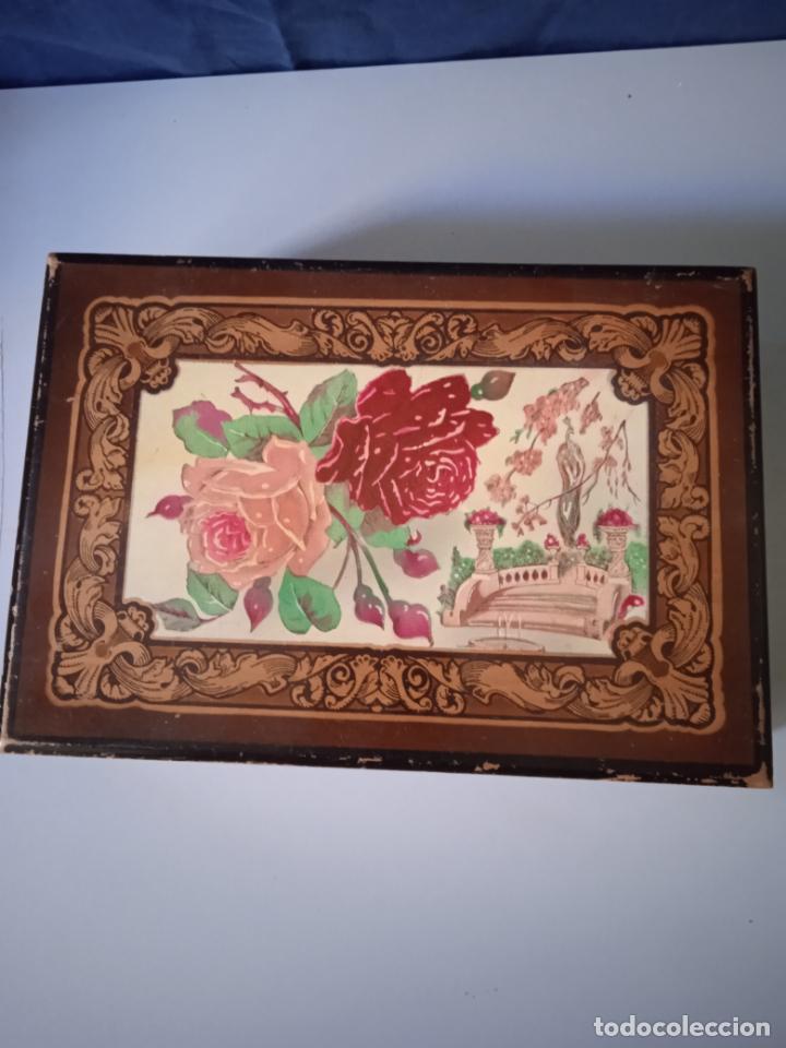 Antig&uuml;edades: CAJA JOYERO DE MADERA - Foto 1