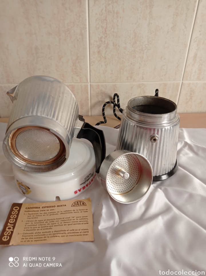 Antig&uuml;edades: CAFETERA MIXTA JATA FUNCIONA A&Ntilde;OS 60 - Foto 3