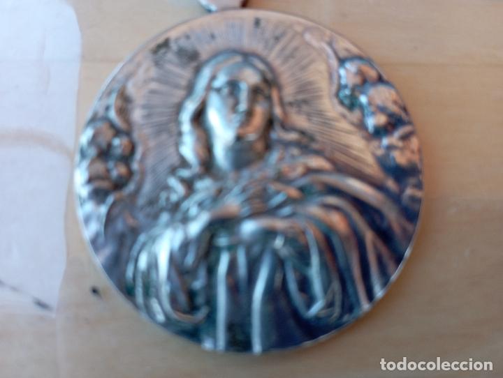 Antig&uuml;edades: ANTIGUA MEDALLA VIRGEN - Foto 3