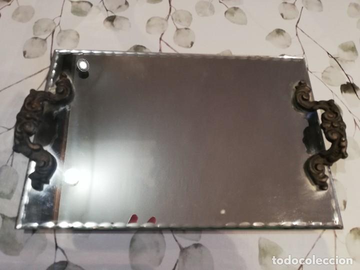 Antig&uuml;edades: Bandeja espejo - Foto 1
