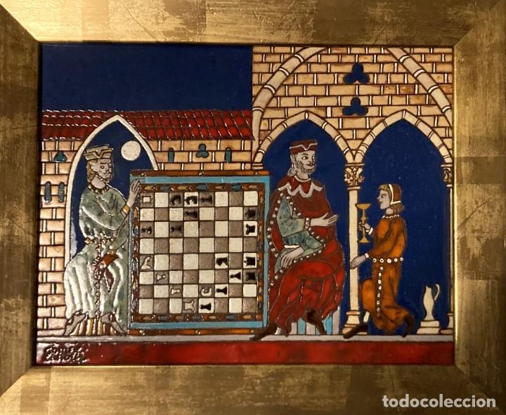 Antig&uuml;edades: Azulejo firmado - Foto 2