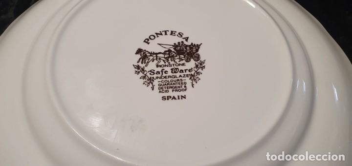 Antig&uuml;edades: Plato llano Pontesa Safe Ware - Foto 4
