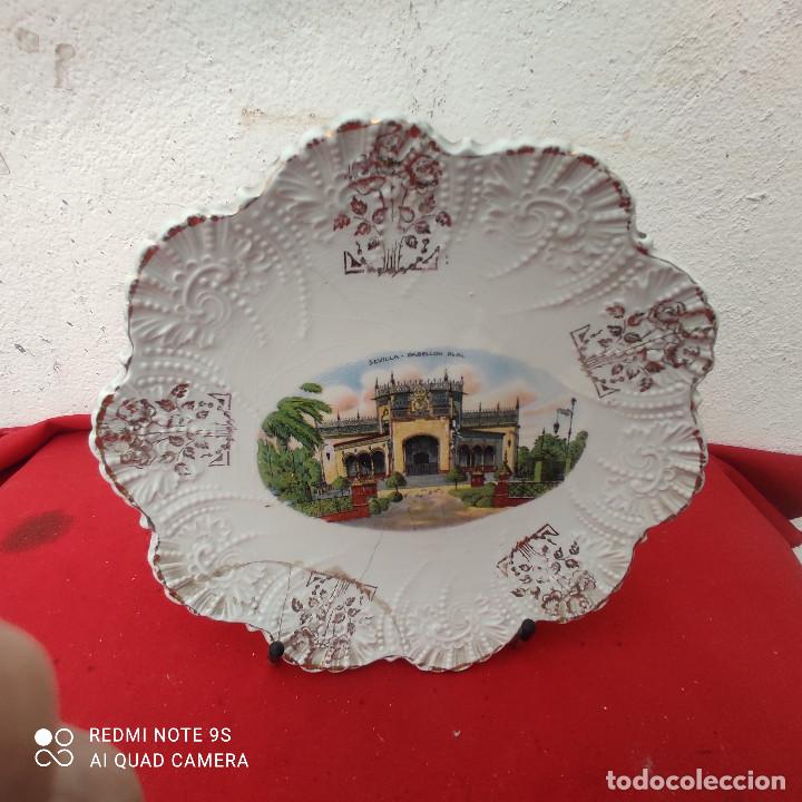 Antig&uuml;edades: plato antiguo de sevilla - Foto 1