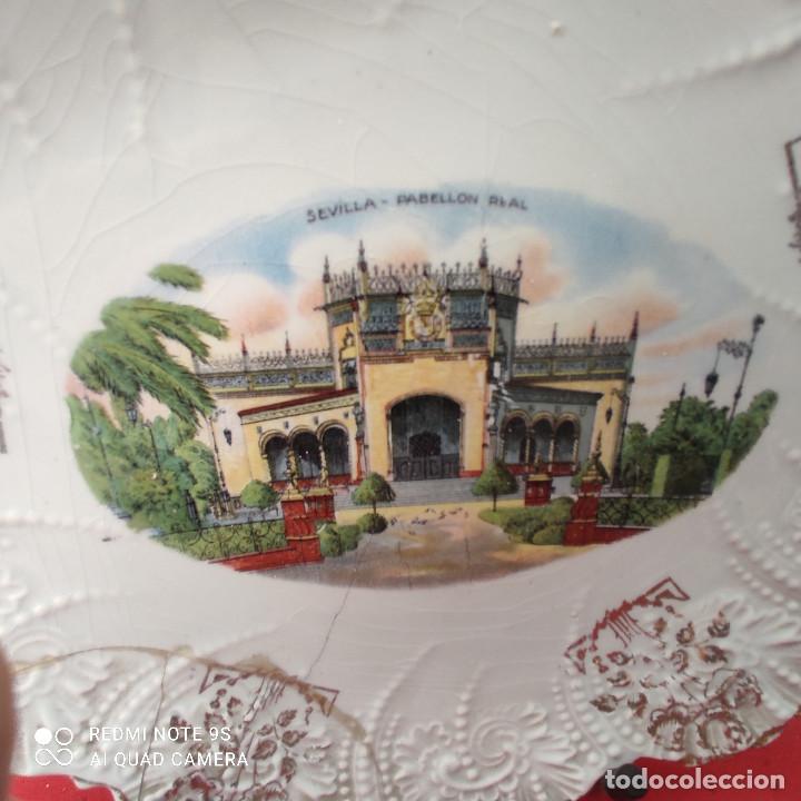 Antig&uuml;edades: plato antiguo de sevilla - Foto 2
