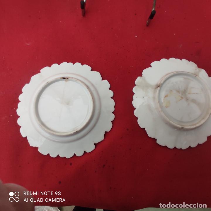 Antig&uuml;edades: parejas de platos peque&ntilde;os antiguos - Foto 4