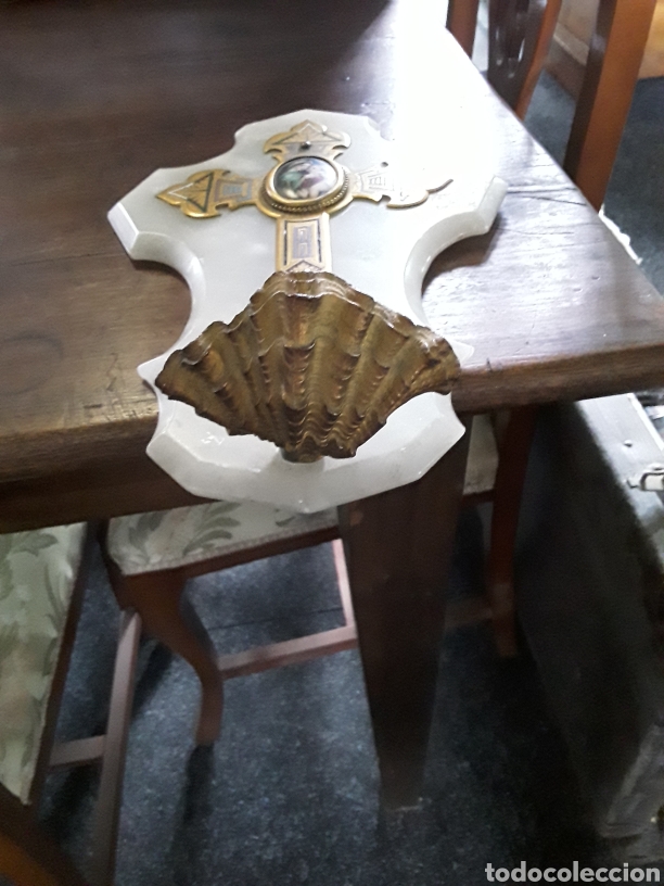 Antig&uuml;edades: Benditera , Virgen de la silla - Foto 6