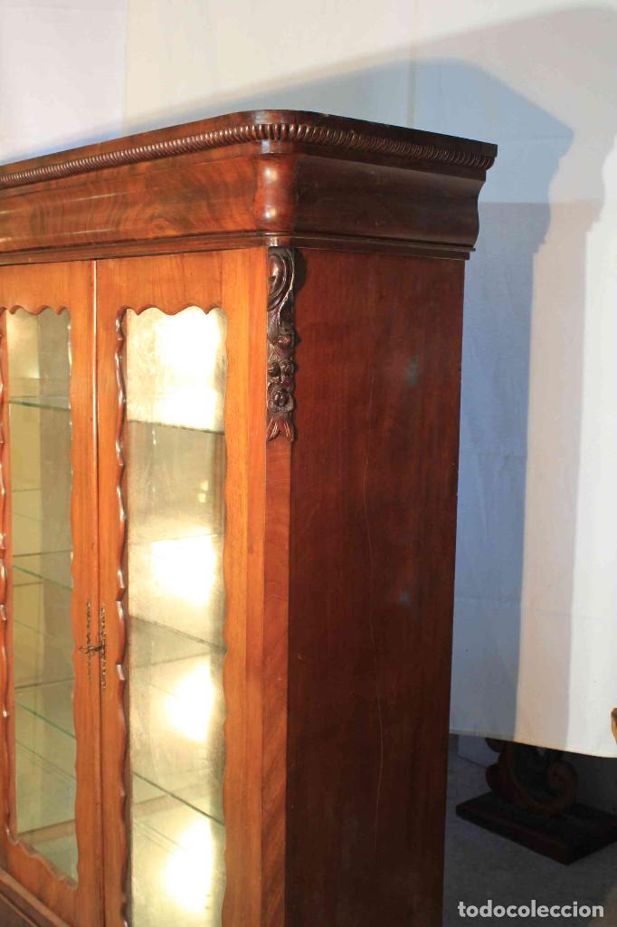 Antig&uuml;edades: ARMARIO VITRINA - Foto 12