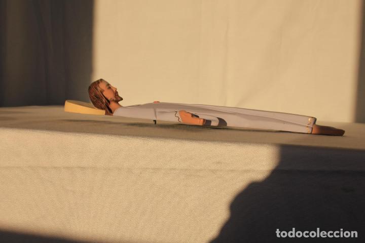 Antig&uuml;edades: CRISTO ESCAYOLA POLICROMADO - Foto 8