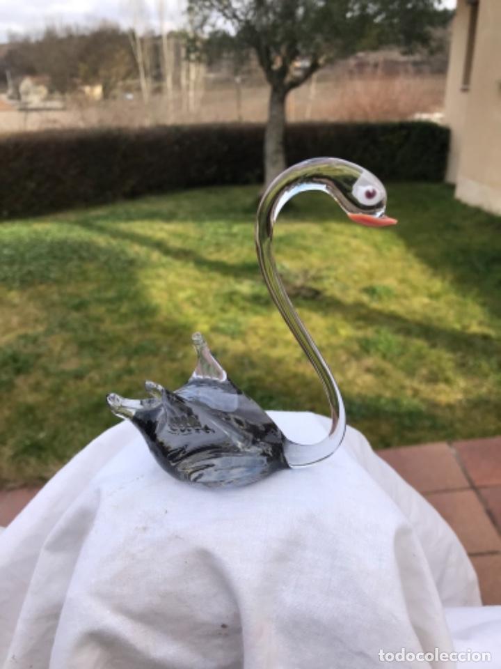 Antig&uuml;edades: Cisne, cristal Murano - Foto 1