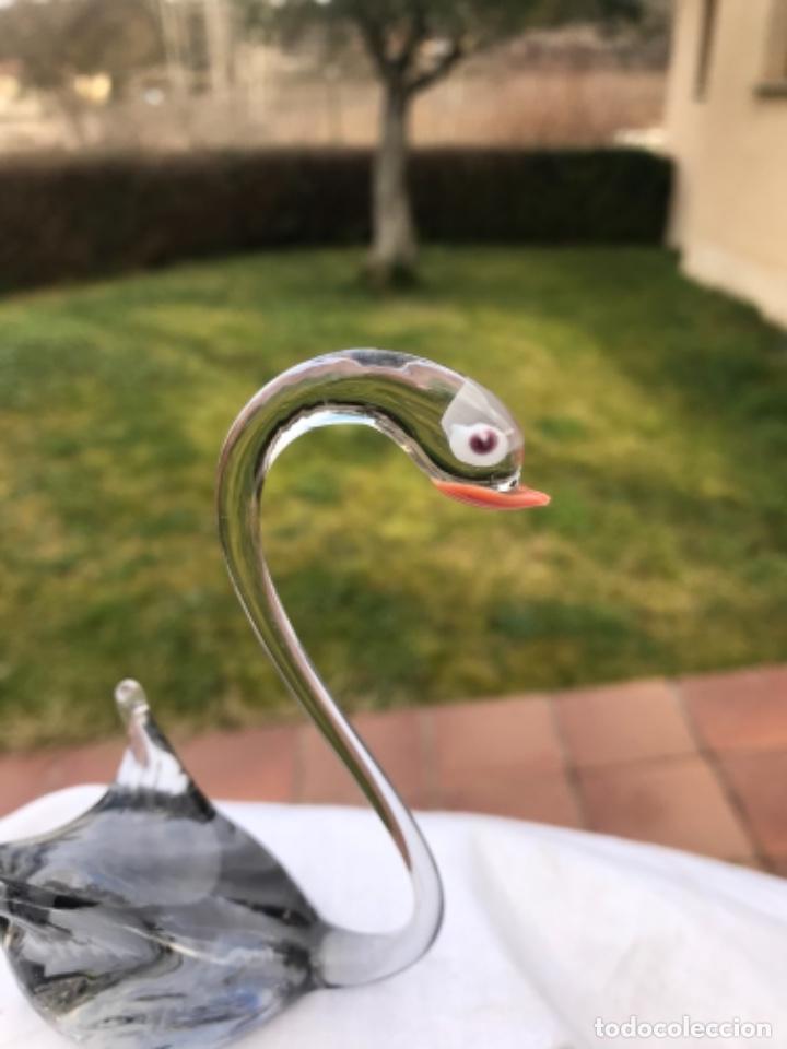 Antig&uuml;edades: Cisne, cristal Murano - Foto 2