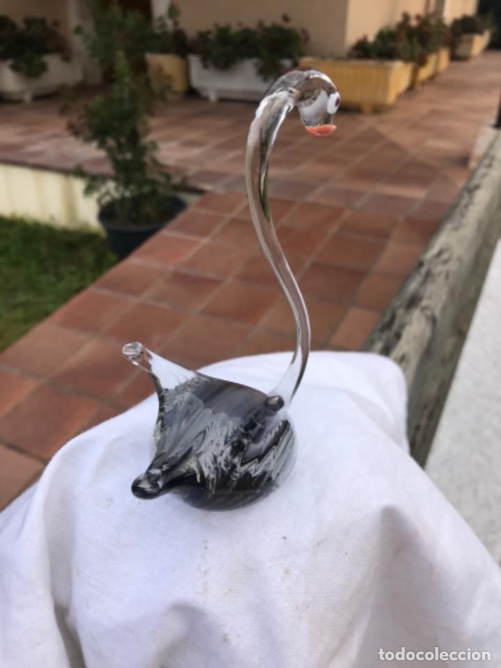 Antig&uuml;edades: Cisne, cristal Murano - Foto 5