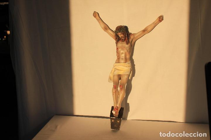 Antig&uuml;edades: CRISTO CRUCIFICADO ESCAYOLA MATE A - Foto 2