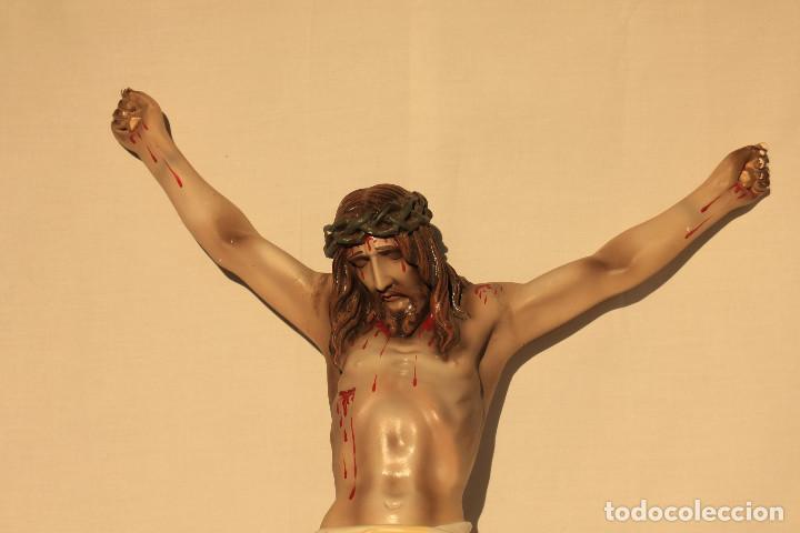 Antig&uuml;edades: CRISTO CRUCIFICADO ESCAYOLA MATE A - Foto 3