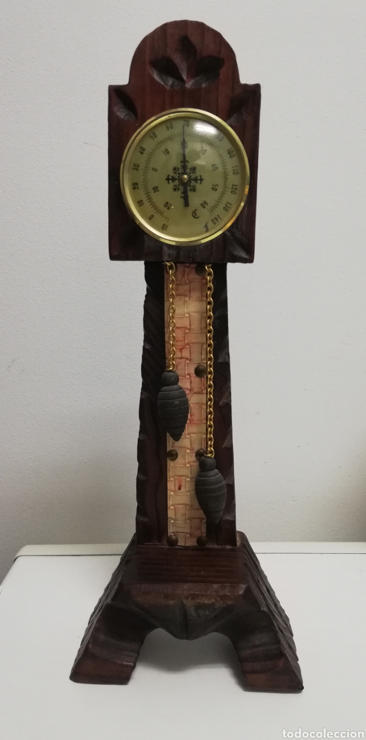 Antig&uuml;edades: Antiguo term&oacute;metro de mesa - Foto 1