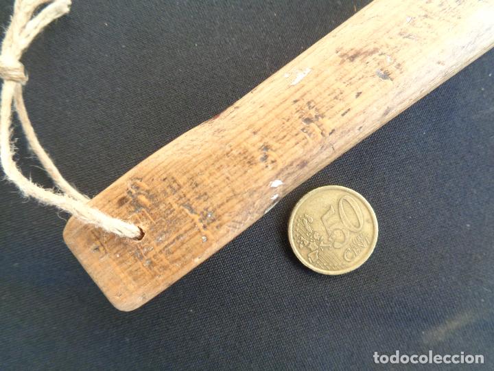 Antig&uuml;edades: ANTIGUA MAZA MARTILLO DE MADERA - Foto 2