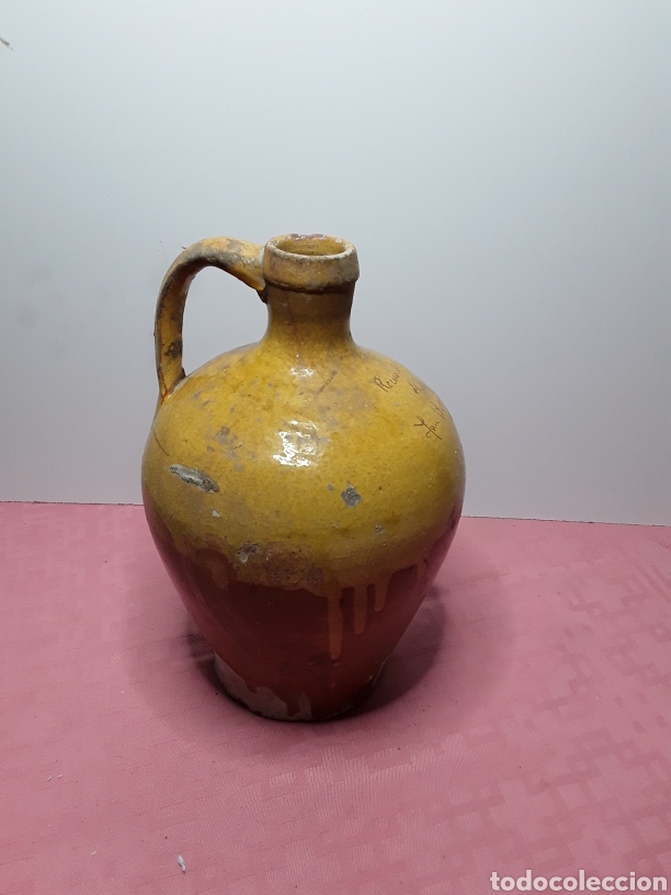 Antig&uuml;edades: C&aacute;ntaro, jarra de vino de Pe&ntilde;afiel - Foto 1