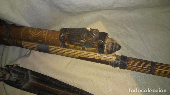Antig&uuml;edades: ANTIGUAS ARMAS AFRICANAS - BELLAMENTE DECORADAS. - Foto 4
