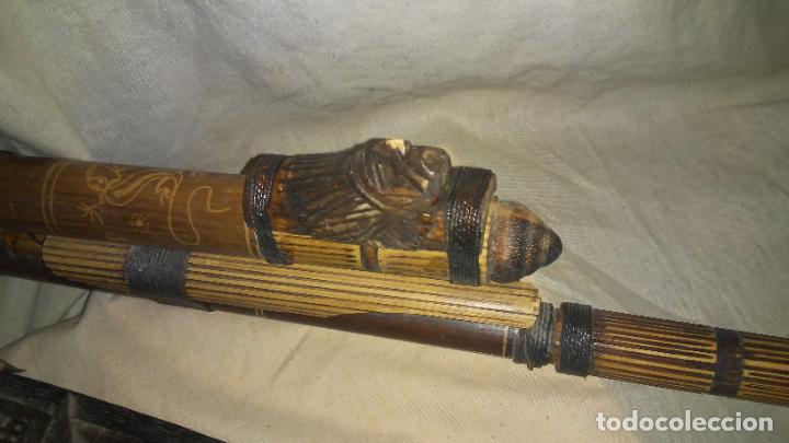 Antig&uuml;edades: ANTIGUAS ARMAS AFRICANAS - BELLAMENTE DECORADAS. - Foto 5