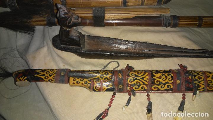 Antig&uuml;edades: ANTIGUAS ARMAS AFRICANAS - BELLAMENTE DECORADAS. - Foto 8