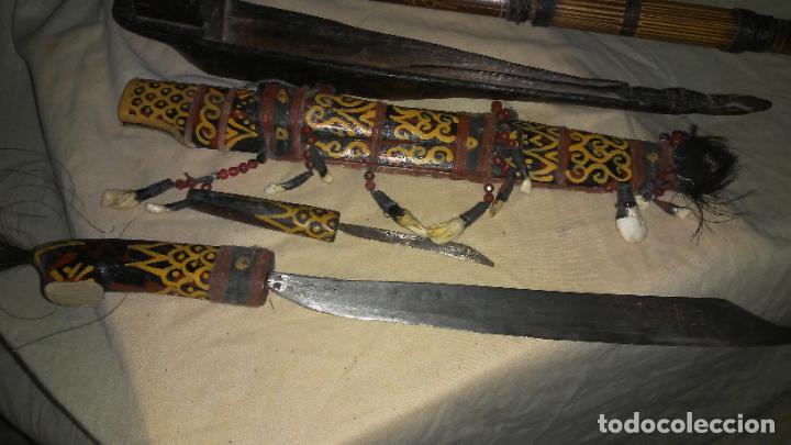 Antig&uuml;edades: ANTIGUAS ARMAS AFRICANAS - BELLAMENTE DECORADAS. - Foto 10