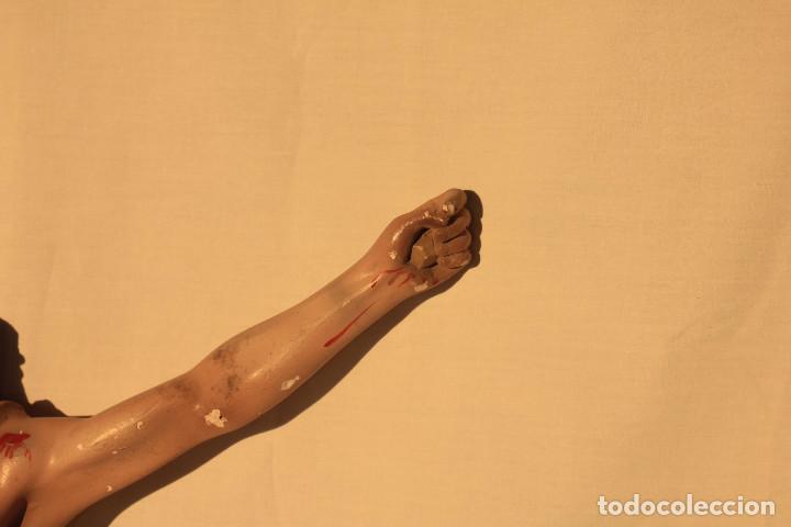 Antig&uuml;edades: CRISTO CRUCIFICADO ESCAYOLA MATE C - Foto 7