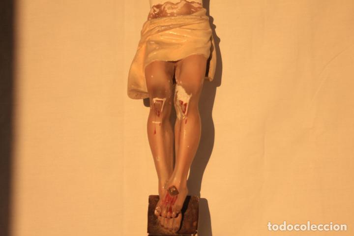 Antig&uuml;edades: CRISTO CRUCIFICADO ESCAYOLA MATE D - Foto 4