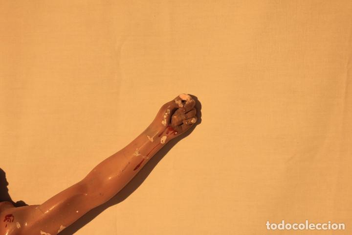 Antig&uuml;edades: CRISTO CRUCIFICADO ESCAYOLA MATE D - Foto 12