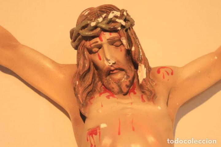 Antig&uuml;edades: CRISTO CRUCIFICADO ESCAYOLA MATE E - Foto 12