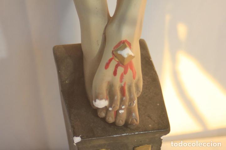 Antig&uuml;edades: CRISTO CRUCIFICADO ESCAYOLA MATE E - Foto 13