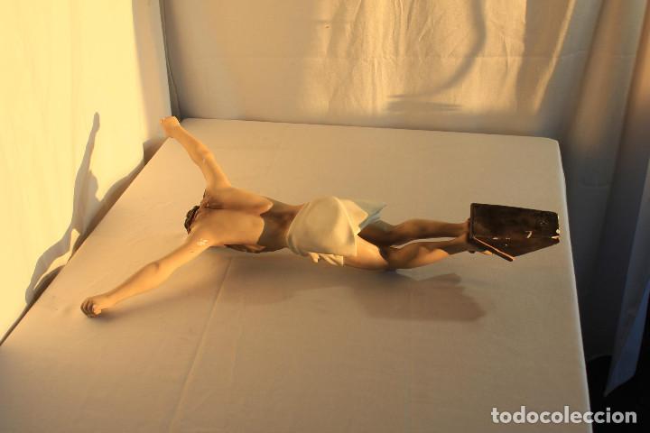 Antig&uuml;edades: CRISTO CRUCIFICADO ESCAYOLA MATE E - Foto 15