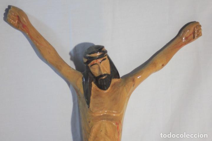 Antig&uuml;edades: CRISTO CRUCIFICADO MADERA 2 - Foto 2