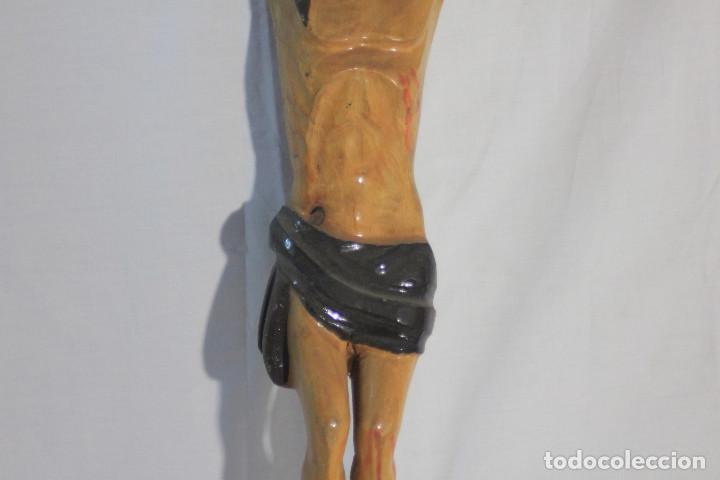 Antig&uuml;edades: CRISTO CRUCIFICADO MADERA 2 - Foto 3