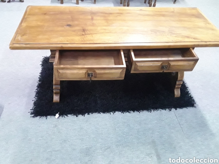 Antig&uuml;edades: Mesa de centro en nogal - Foto 7